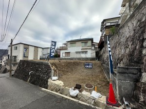 川西市松が丘町、土地の画像です