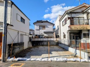 川西市南花屋敷、土地の画像です