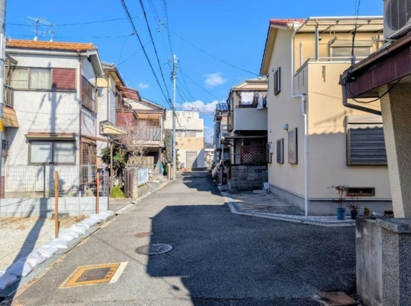 川西市南花屋敷、土地の画像です
