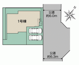 川西市大和、新築一戸建ての画像です