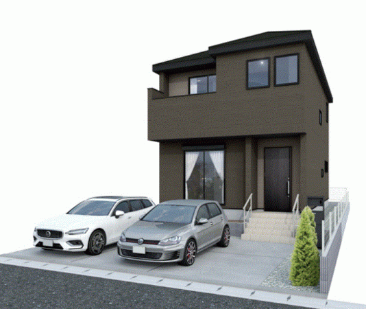 川西市緑が丘、新築一戸建ての画像です