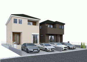 川西市緑が丘、新築一戸建ての画像です