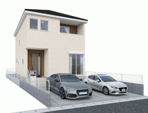 川西市緑が丘、新築一戸建ての画像です