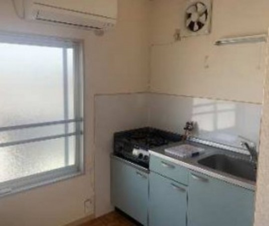 川西市鼓が滝、収益物件/アパートのキッチン画像です