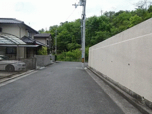 川西市湯山台、土地の画像です