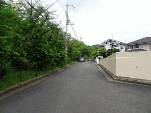 川西市湯山台、土地の画像です