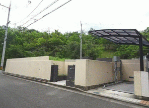 川西市湯山台、土地の画像です