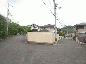 川西市湯山台、土地の画像です