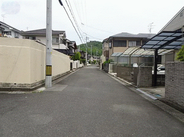 川西市湯山台、土地の画像です