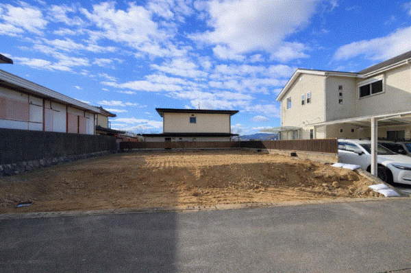 川西市緑台、土地の画像です