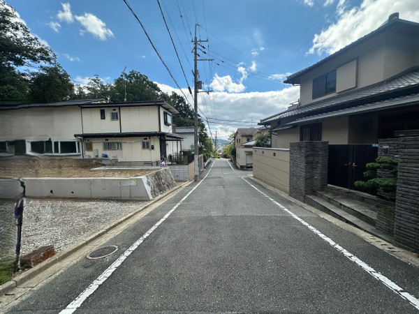 川西市緑台、土地の画像です