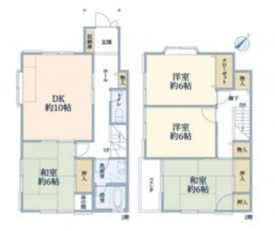 川西市鼓が滝、土地の間取り画像です