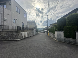 川西市水明台、土地の画像です
