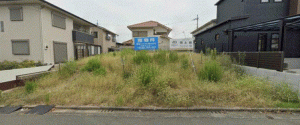 川西市水明台、土地の画像です