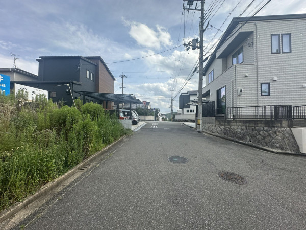 川西市水明台、土地の画像です