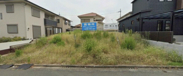 川西市水明台、土地の画像です
