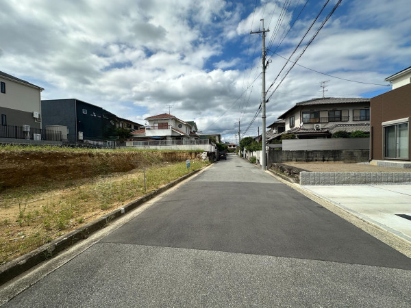 川西市清和台、土地の画像です