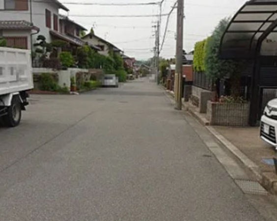川西市清和台、土地の画像です