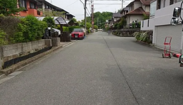 川西市清和台、土地の画像です