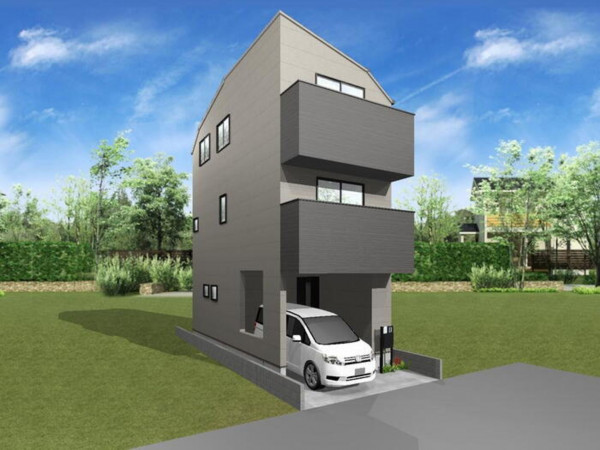 川西市久代、新築一戸建ての画像です