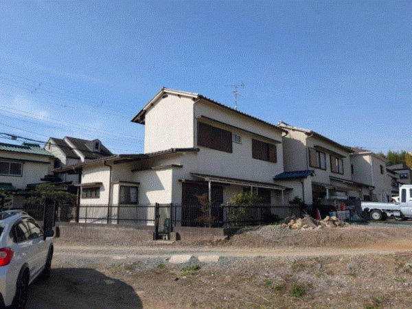 川西市滝山町、土地の画像です