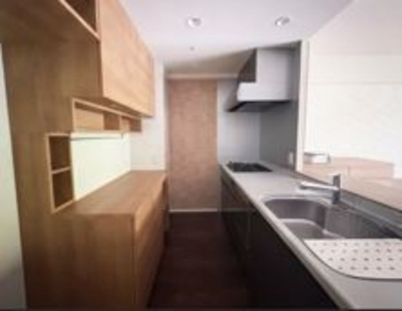 豊中市新千里南町、マンションのキッチン画像です