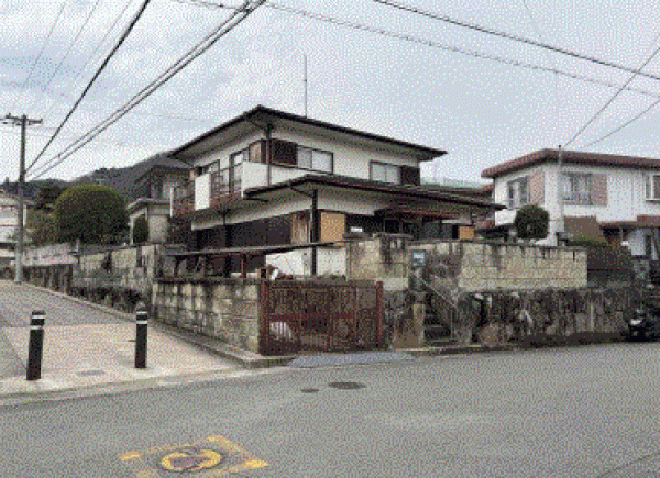 川西市清和台、土地の画像です