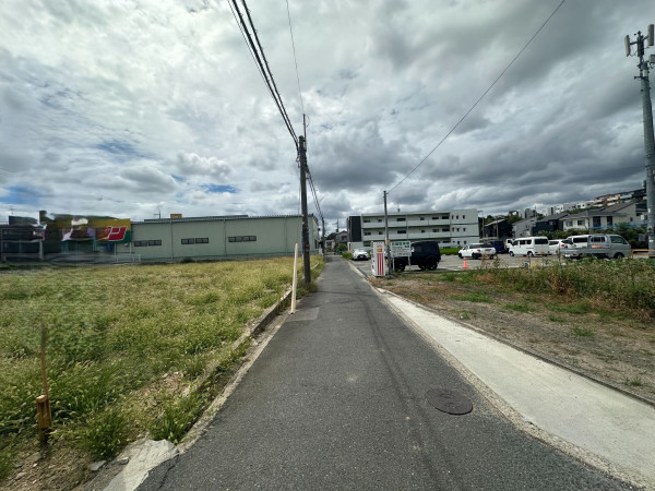 川西市久代、土地の画像です