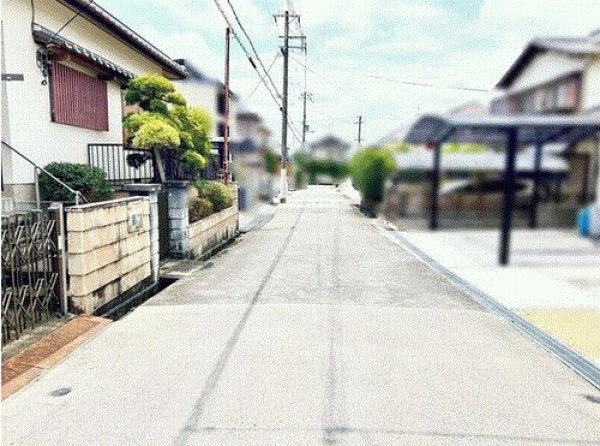川西市見野、土地の画像です