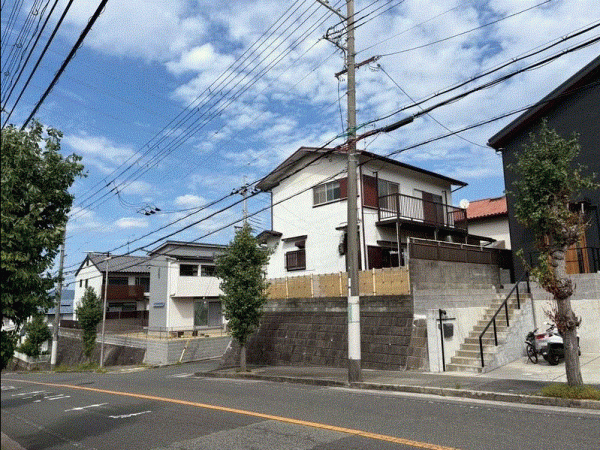 川西市萩原台、土地の画像です