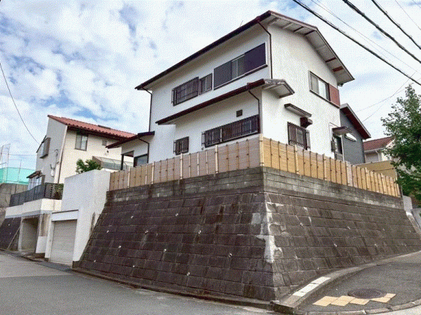 川西市萩原台、土地の画像です