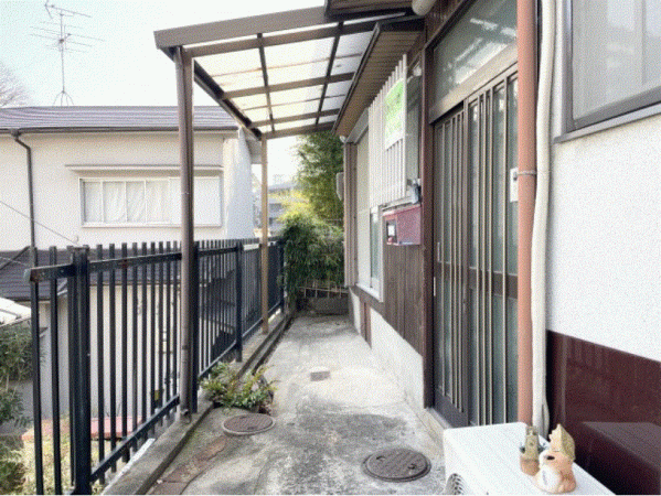 川西市寺畑、土地の画像です