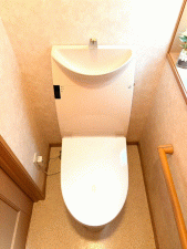 川西市けやき坂、中古一戸建てのトイレ画像です