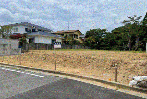 川西市清和台、土地の画像です