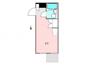 八王子市北野町、マンションの間取り画像です