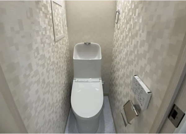 八王子市南町、マンションのトイレ画像です