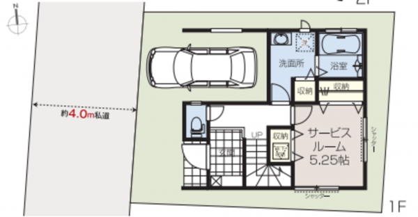 八王子市本町、中古一戸建ての画像です