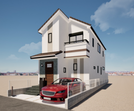 八王子市並木町、新築一戸建ての画像です