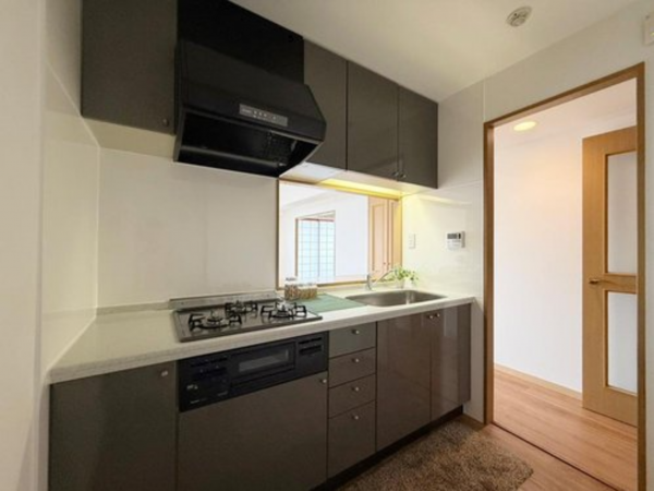 八王子市明神町、マンションのキッチン画像です