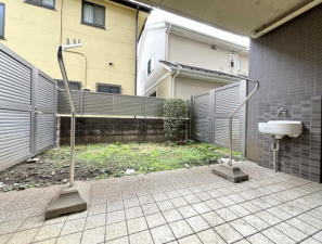 八王子市北野町、マンションのバルコニー画像です