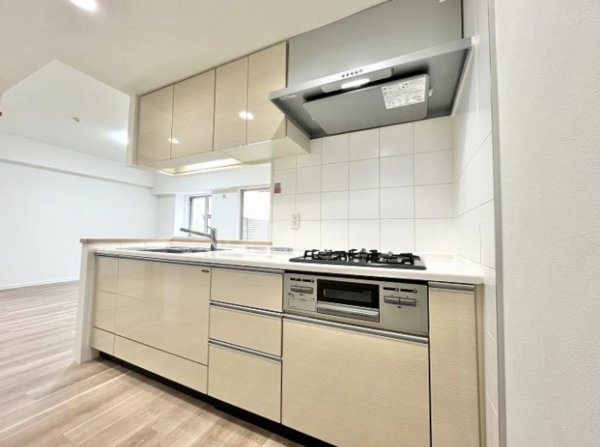 八王子市北野町、マンションのキッチン画像です