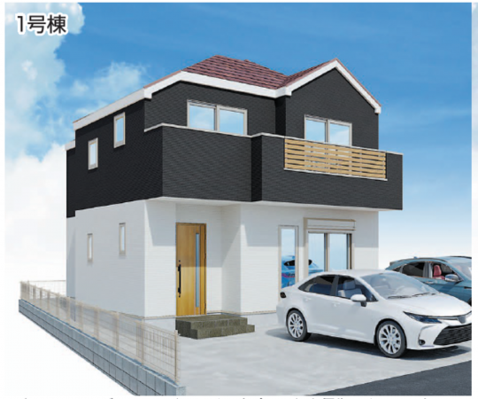 八王子市緑町、新築一戸建ての画像です