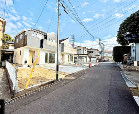 八王子市緑町、新築一戸建ての周辺の街並み画像です