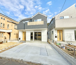 八王子市緑町、新築一戸建ての外観画像です