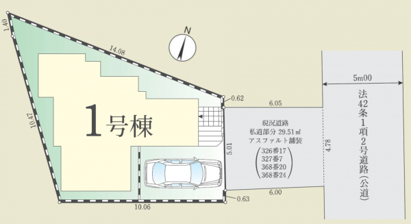 八王子市子安町、新築一戸建ての画像です