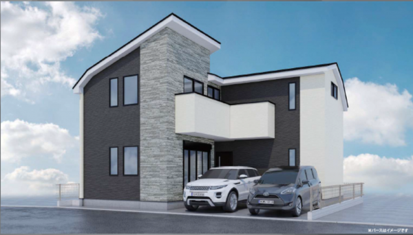 八王子市並木町、新築一戸建ての画像です