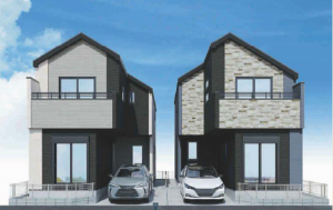 八王子市子安町、新築一戸建ての画像です