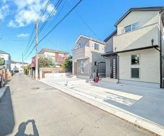 八王子市散田町、新築一戸建ての画像です