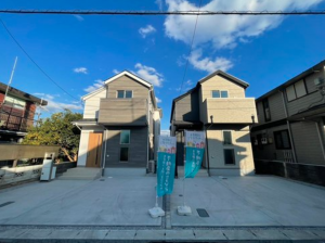 八王子市散田町、新築一戸建ての画像です