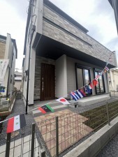 八王子市小門町、新築一戸建ての外観画像です